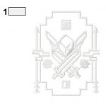 Skylander Logo Embroidery Design